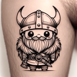 Cute Viking Warrior