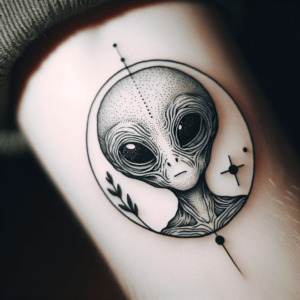 Dainty Alien With A Small Planet