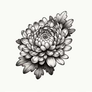 Dainty Chrysanthemum With Intricate Features