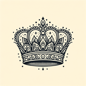 Dainty Crown With Delicate And Intricate Details