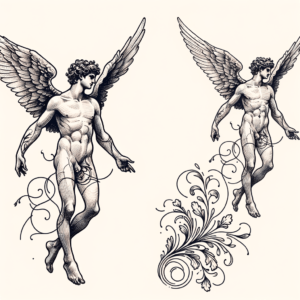 Delicate Linework And Fine Details In An Icarus