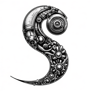 Detailed Biomechanical Semicolon