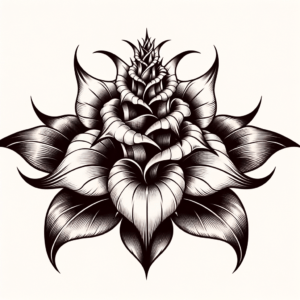 Exaggerated Features In A New School Flower