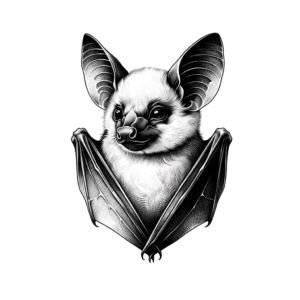 Feminine Bat With Delicate Features