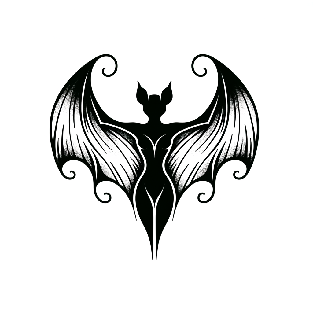 Feminine Bat With Elegant Curves