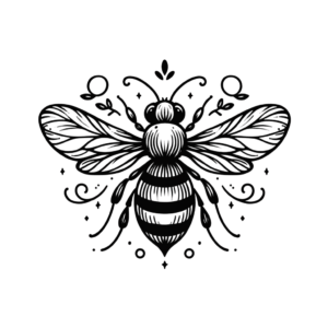 Feminine Bee With Graceful Lines