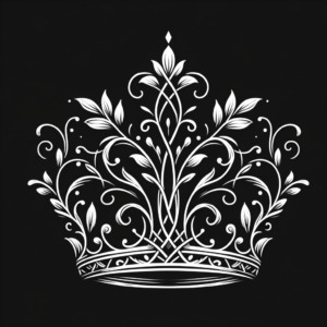 Feminine Crown With Delicate And Graceful Features