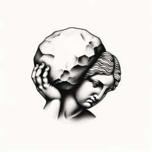 Feminine Sisyphus With Delicate Features