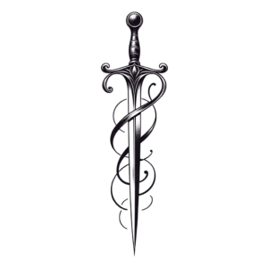 Feminine Sword With Elegant Design