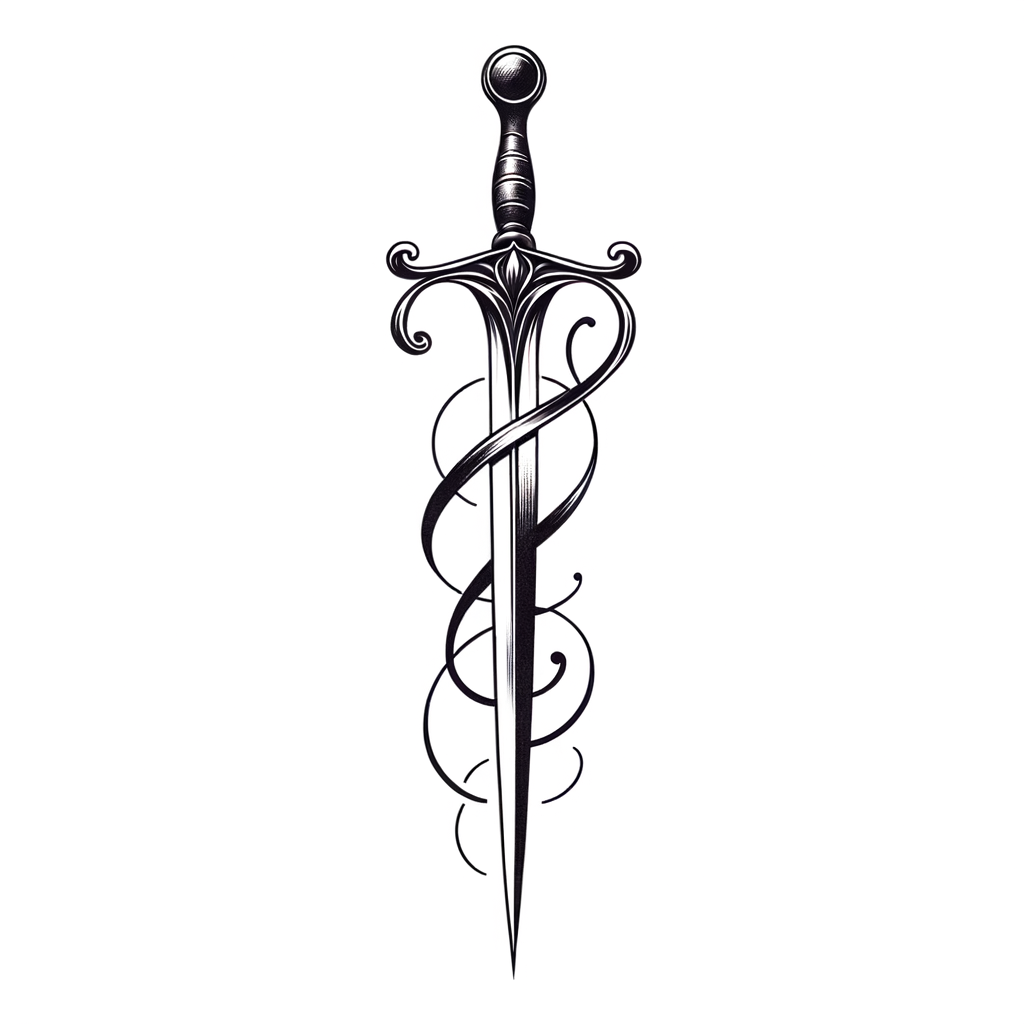 Feminine Sword With Elegant Design