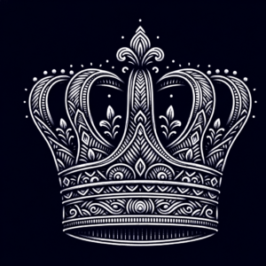 Fine-Line Crown With Detailed Precision