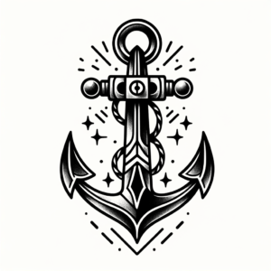 Flash Anchor With Traditional Design