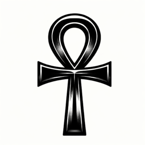 Flash Ankh With Bold Design