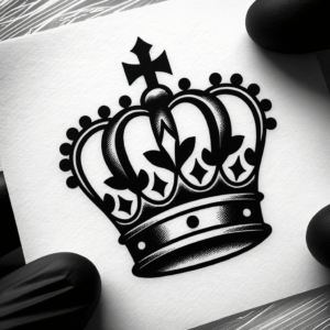 Flash Crown With Traditional Flash Art Style