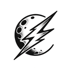 Flash Moon With Quick Shading