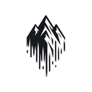 Flash Mountain With Simple, Bold Shapes