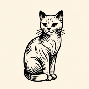 Flash Style Cat With Bold Designs