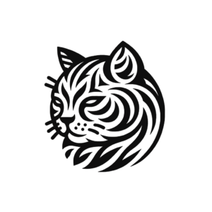 Flash Style Cat With Bold Stripes
