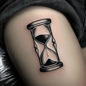 Flash Style Hourglass With Simple, Striking Design