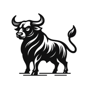 Flash-Style Taurus Bull With Simple Design