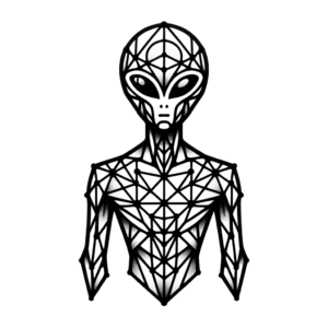 Geometric Alien With Structured Design
