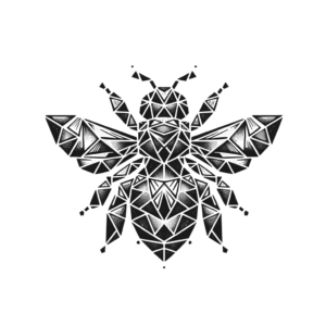 Geometric Bee, Abstract Shapes