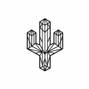 Geometric Cactus With Sharp Angles
