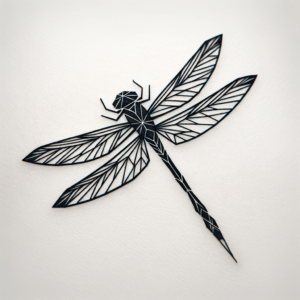 Geometric Dragonfly Patterns