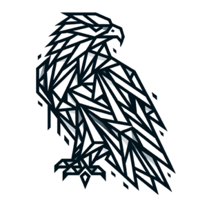 Geometric Eagle, Angular Design