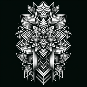 Geometric Flower Patterns