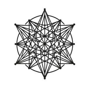 Geometric Style Celestial Star