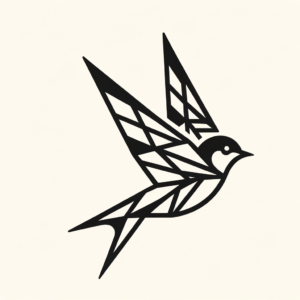 Geometric Swallow With Sharp Angles