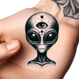Ignorant Style Alien With Quirky Features