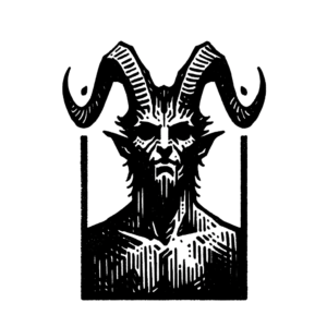 Ignorant Style Baphomet With Bold, Unapologetic Lines