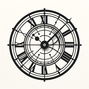 Ignorant Style Clock With Bold, Simple Design