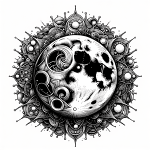 Ignorant Style Full Moon With Quirky Details