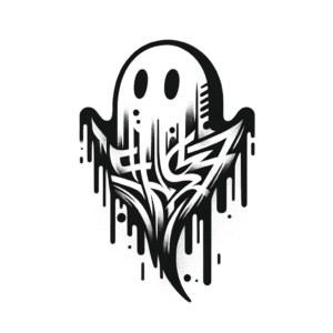 Ignorant Style Ghost With Graffiti Elements