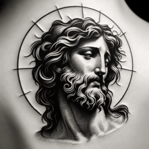 Ignorant Style Jesus With Exaggerated Features