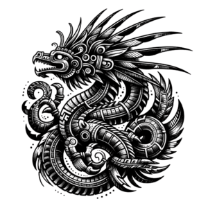 Ignorant Style Quetzalcoatl With Rough Edges