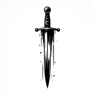 Ignorant Style Sword With Bold Strokes