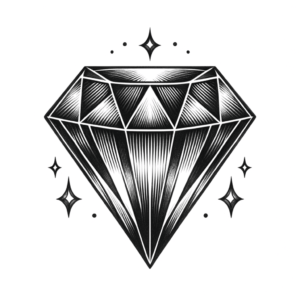 Linework Diamond With Clean Lines