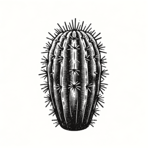 Masculine Cactus With Rugged Look