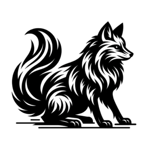 Masculine Fox With Strong, Angular Lines
