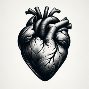 Masculine Heart With Bold Designs