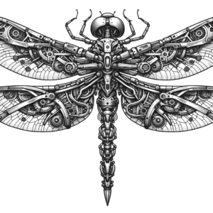 Mechanical Elements In A Biomechanical Dragonfly