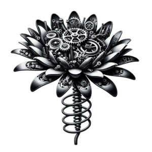 Mechanical Parts In A Biomechanical Flower