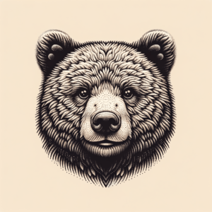 Micro Realism Bear Cub Portrait