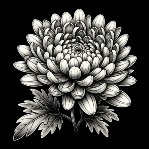 Micro Realism Chrysanthemum With Tiny Details