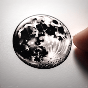 Micro Realism Moon With Detailed Craters