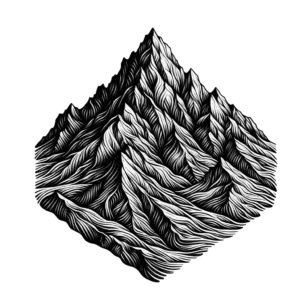 Micro Realism Mountain With Intricate Details